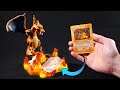 I turned a CHARIZARD card into an AWESOME SCULPTURE / Pokémon / Clay