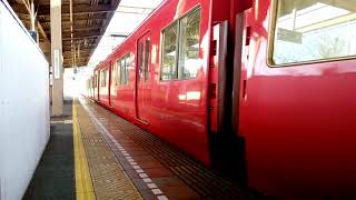 名鉄3534F 普通伊奈1480ﾚ本宿駅発車