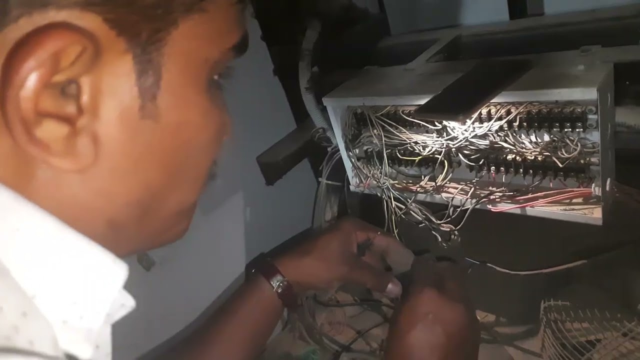 How to repair lift struck in installation and Maintances work commercial building 