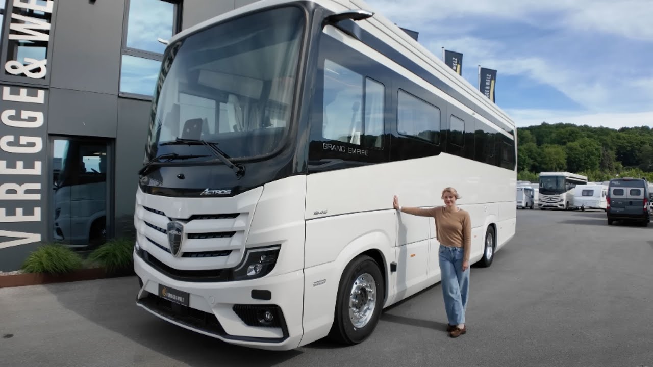 Luxuswohnmobil 2026 Morelo Grand Empire Actros – 500 Liter Diesel, 460 PS & pure Noblesse 10 Meter