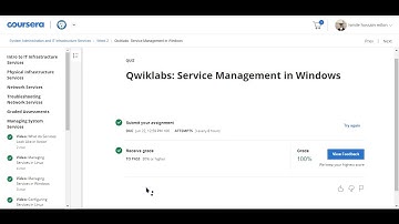 Service Management in Windows II Week 2 II Coursera