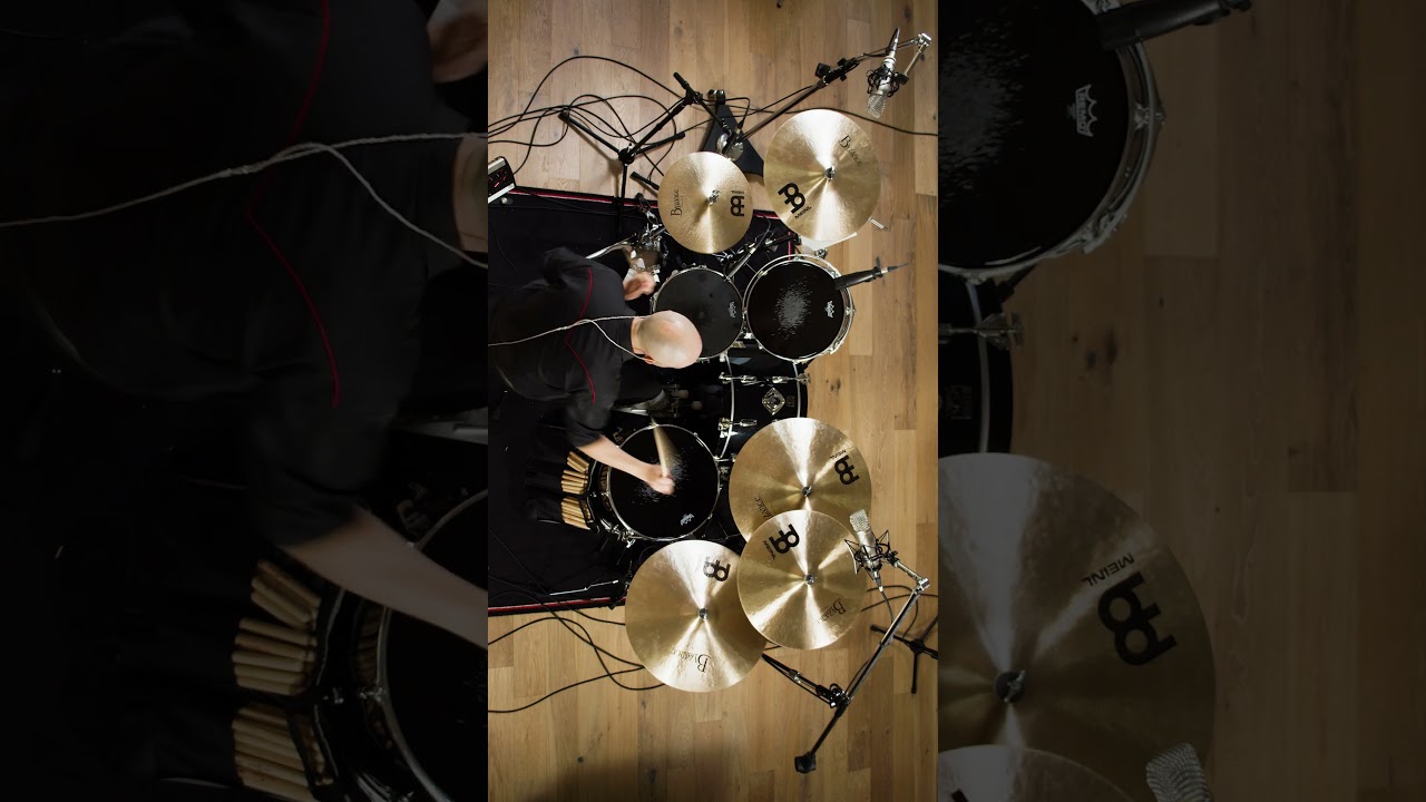 Byzance Traditional series drums-only mix, part 1 w/Jerry Roe. #shorts #meinlcymbals #drummer #drums