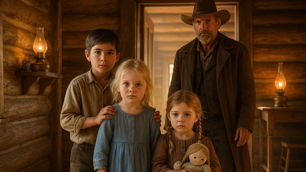 Childless Mountain Man Bought Three Orphans for $3, Then Froze When One Knew His Name