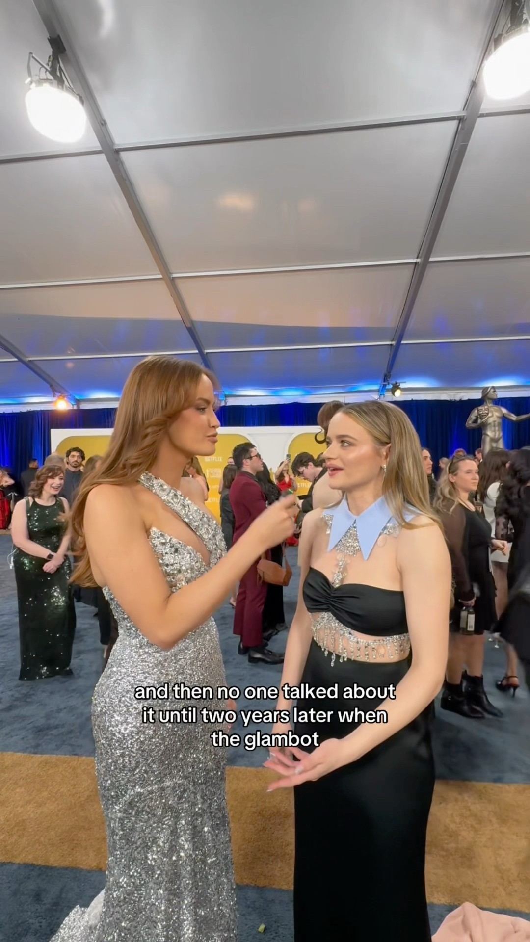 This is why everyone loves Joey King ?‍♀️?‍♀️?‍♀️ @TheSAGAwards