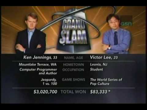 Grand Slam - Ken Jennings vs. Victor Lee - Intros