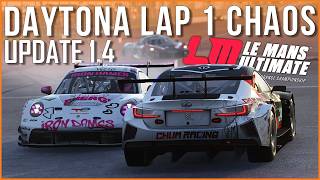 Update 1.4 & Daytona in LMU (ich wurde in Runde 1 zwei mal abgeräumt) | Le Mans Ultimate