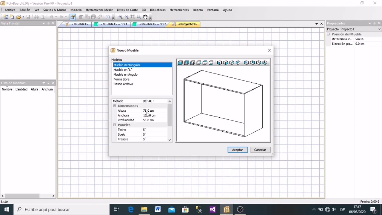 PRÓXIMO PROYECTO RACK DE TV  (USO DE POLYBOARD 6)