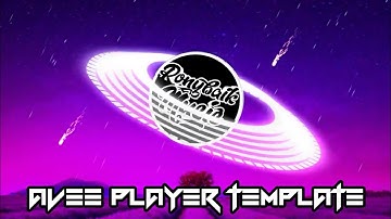 Saturnus Template | Avee Player Template