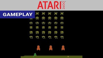 Space Invaders (Atari 2600) - Gameplay Clip [HD] | RetroGameUp