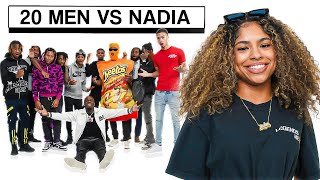 20 MEN VS 1 YOUTUBER : ​⁠Nadia