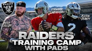 Las Vegas Raiders Training Camp Report - First Padded Practice