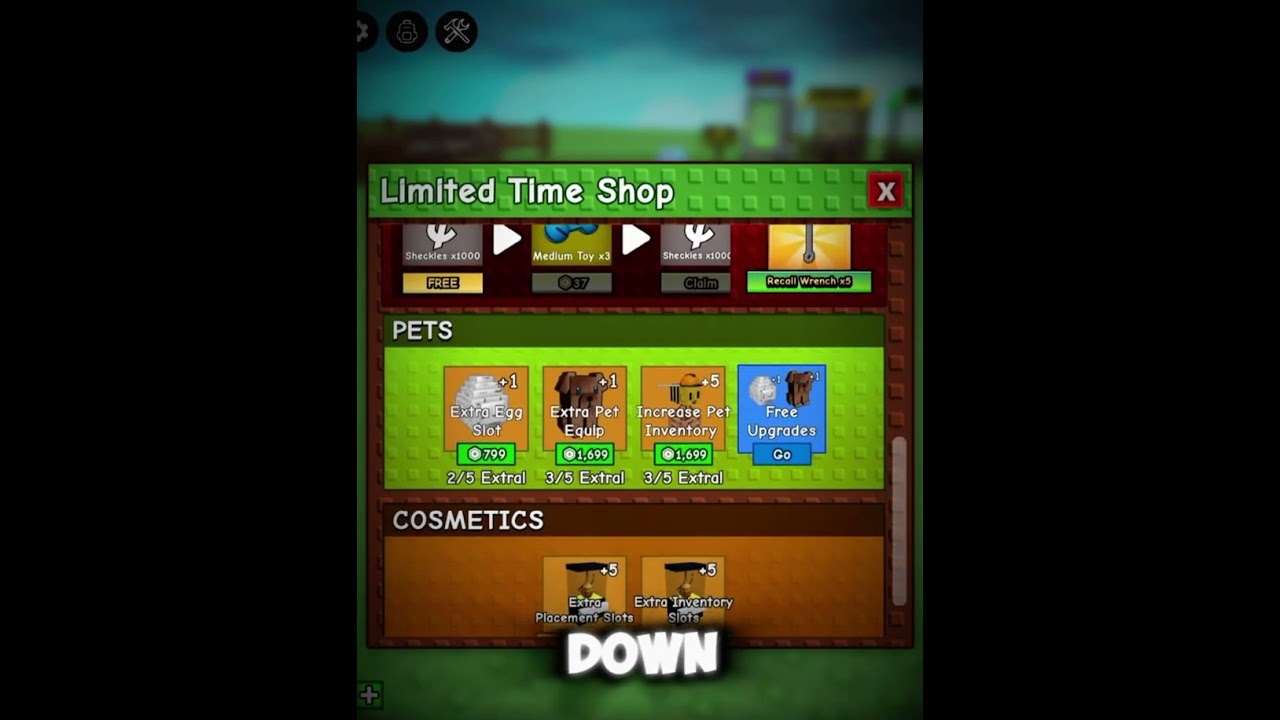 Grow A Garden Added More Extra Inventory Slots! 🎒| 