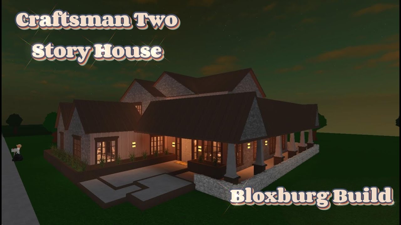 Bloxburg: Craftsman Two Story | House Tour | Roblox Bloxburg