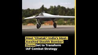 Ghatak: India’s Most Powerful Stealth Killer Jet 🇮🇳 | DRDO’s Deadliest UCAV#shorts #viral
