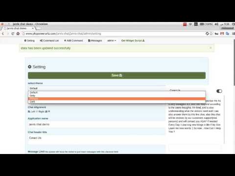 PHP Smart Robot Chat Support widget api Tutorial