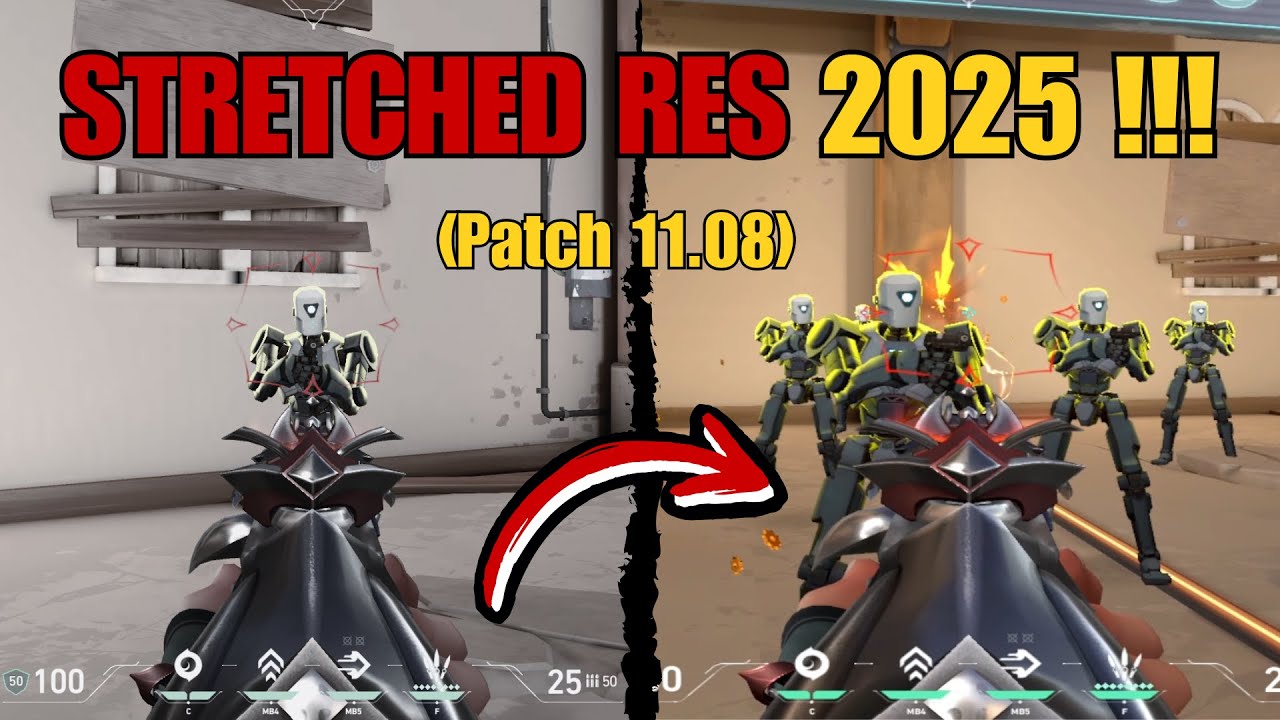 How to Get TRUE STRETCHED RES in VALORANT 2025! (Patch 11.08) | TsuK