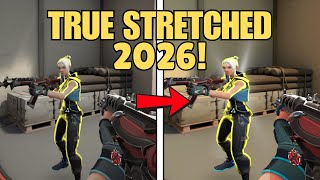 How to Get TRUE STRETCHED RES in VALORANT 2026! | TsuK