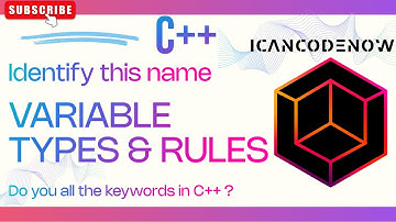 Understanding Keywords and Identifiers in C++ | I Can Code Now