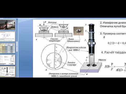 ОПРЕДЕЛЕНИЕ ТВЁРДОСТИ МЕТАЛЛОВ Токарев