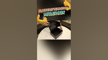 Easy Tear Strip Mailer Shipping Box Display - Forests