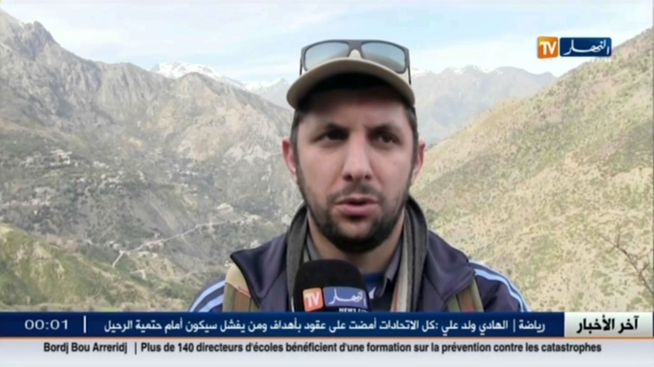 بجاية: شلالات أعالي منطقة جريدة تستهوي عشاق السياحة الجبلية