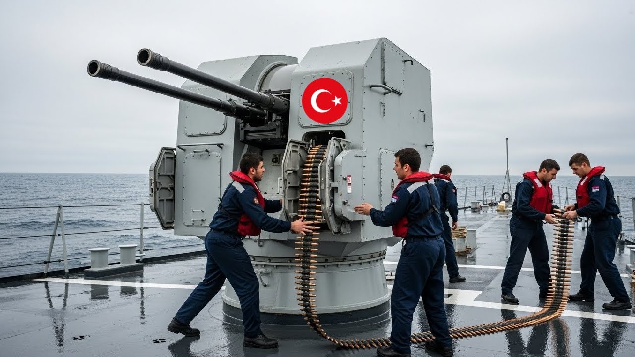 Türkiye Successfully Tests New ASELSAN GÖKDENİZ Weapon on TCG İSTANBUL Warship