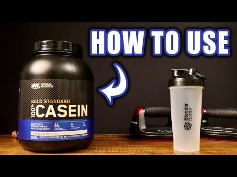 How To Use Casein Protein