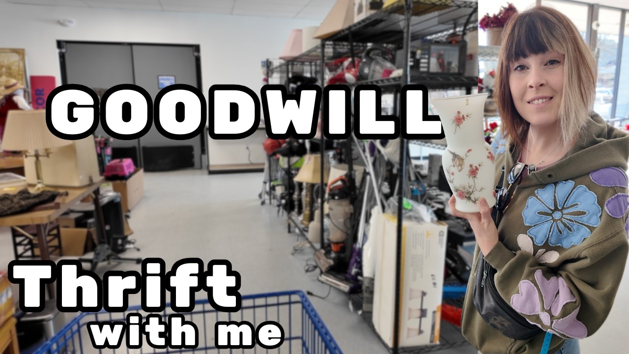 Have I Lost It? Quite Possibly. | Goodwill Thrift With Me - YouTube