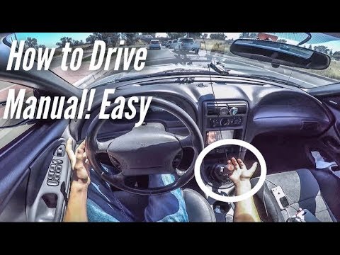 How to DRIVE A STICK SHIFT