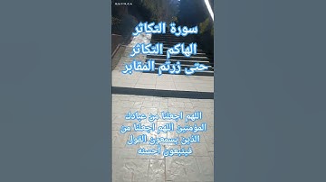 آيات بينات من الهاكم التكاثر حتى زرتم المقابر#explore #quran #القرآن_الكريم #قران #اكسبلور #دعاء