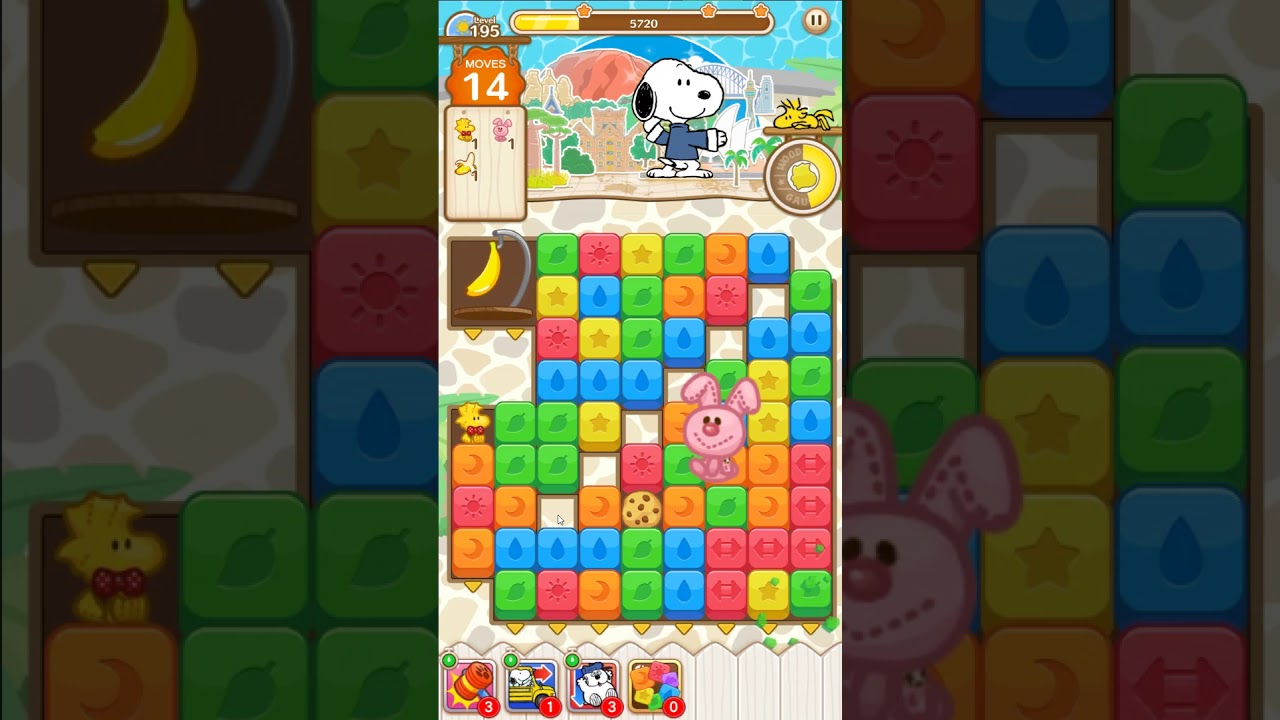 Snoopy Puzzle Journey level 195