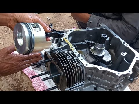 تجميع اجزاء عزاقة صيني 12 حصان عمره كامله 