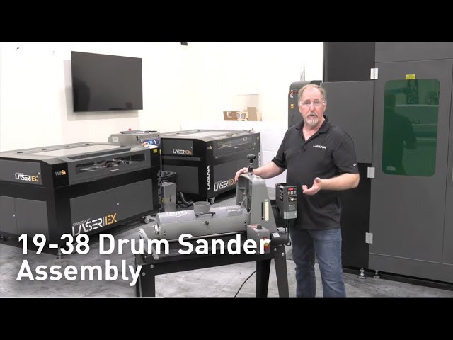 19-38 Combination Brush/Drum Sander Assembly: Step-by-Step Guide