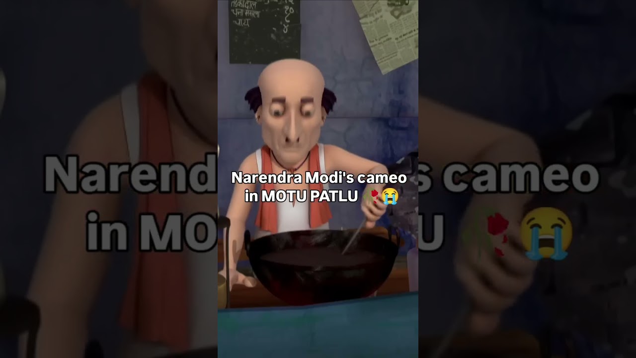 modi ji in motu patlu 😏😁