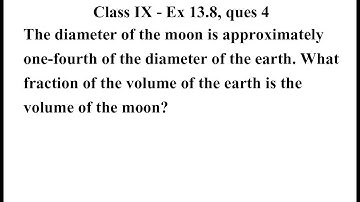 Class 9 Maths | Chapter 13 | Exercise 13.8 Q4 | Surface Areas And Volumes | class 9 ex 13.8 ques 4