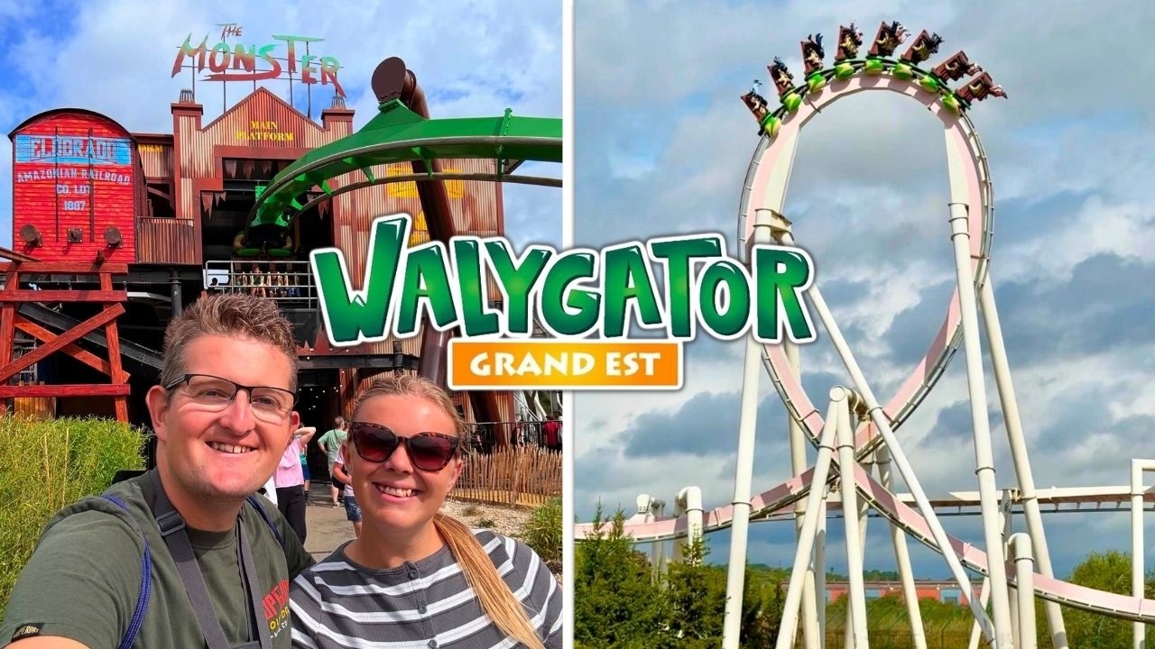 Walygator Grand Est 2026 Vlog – Thrilling B&M Coaster & More!