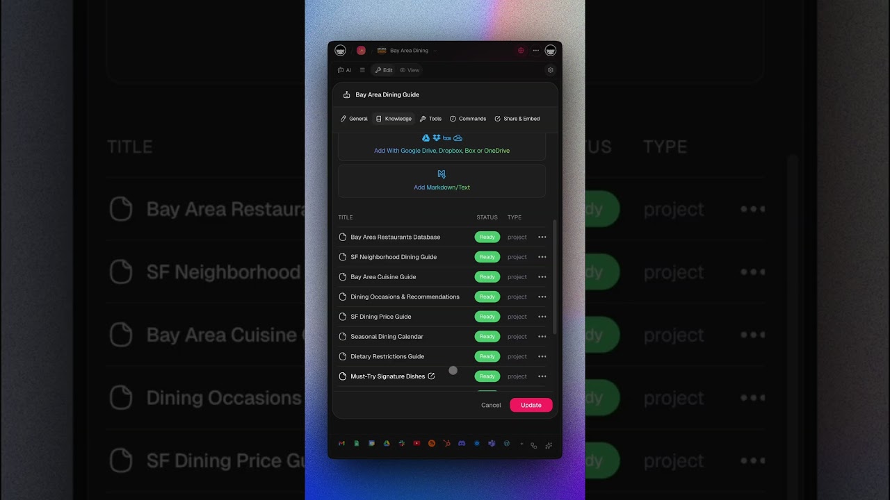 Создавайте ИИ-агентов, разрабатывайте сценарии автоматизации, храните данные в памяти (Workspace ...