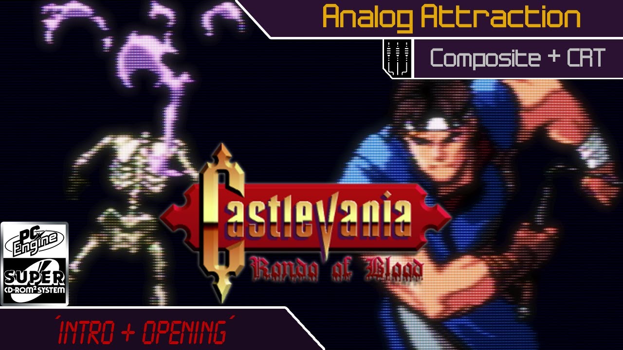 Castlevania: Chi no Rondo [PCCD] // Intro + Opening with English ...