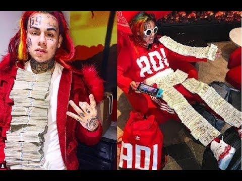 6ix9ine Promoting Headphones