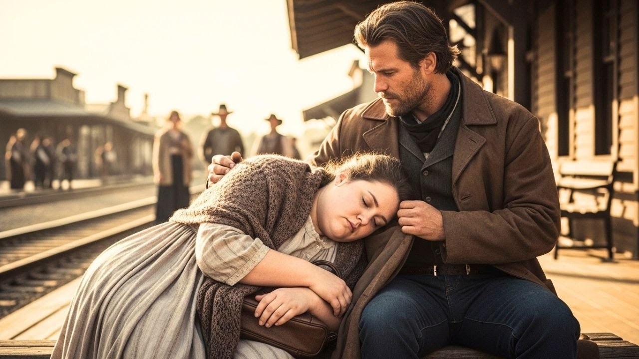 Pójdź ze mną! — rzekł ranczer, gdy zobaczył grubą narzeczoną na zamówienie, śpiącą na stacji.