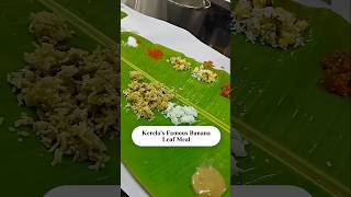 Kerala Serves Food On Banana Leaf
