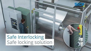 Safe Interlocking from SICK: Safety locking solution for maximum productivity