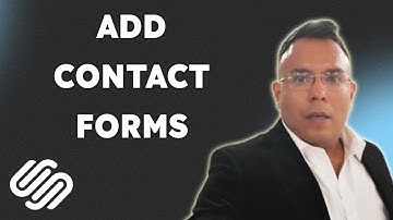 How to add contact forms in Squarespace  { 2025 edition }