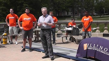 Illini Hyperloop pod unveiling