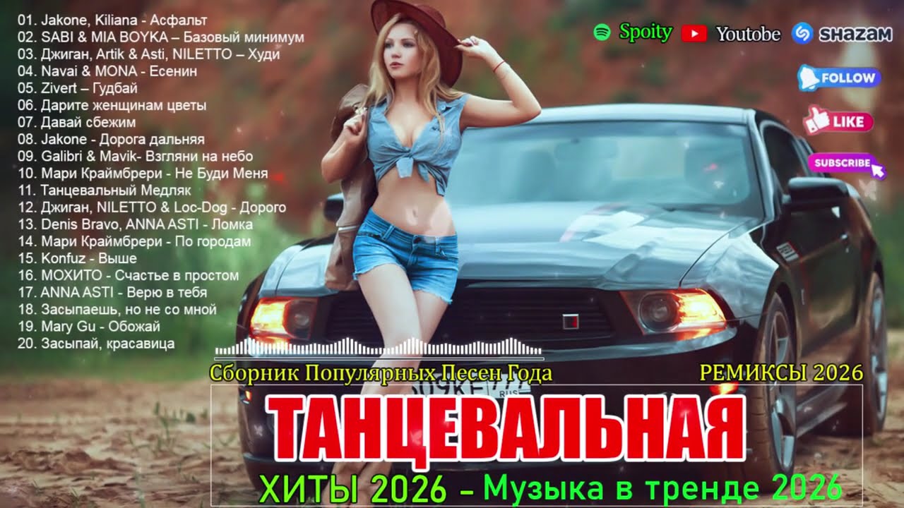 ХИТЫ 2026♫ ТАНЦЕВАЛЬНАЯ МУЗЫКА 2026🎉 МУЗЫКА 2026 НОВИНКИ ЛУЧШИЕ ПЕСНИ🔥 СЛУШАТЬ МУЗЫКУ 2026 НОВИНК