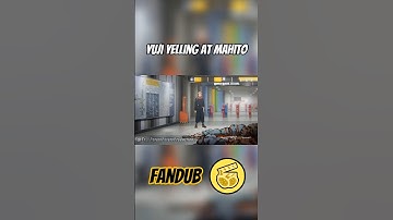 So I Dubbed Over The Scene Of Yuji Losing It At Mahito!