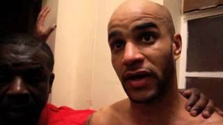 LEON McKENZIE DESTROYS VARBANOV AT YORK HALL TO REMAIN UNBEATEN - POST FIGHT INTERVIEW