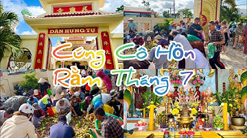 Cúng Cô Hồn Tháng 7 | Dân Hưng Tự - Bạc Liêu| Nhật Ký Tú Nguyễn |30/8/2023-15/7