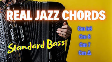 Unlock Jazz Chords on Accordion Standard Bass (Minor Chords) - Part I