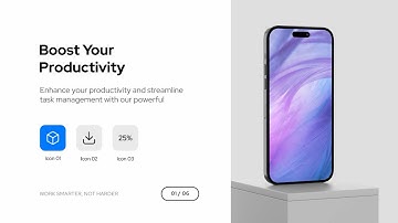 App Screen Presentation Video - After Effects Template